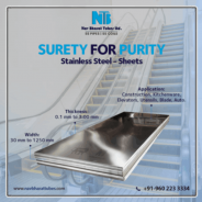 Why Stainless Steel Sheets Are the Best Choice for Industrial Projects